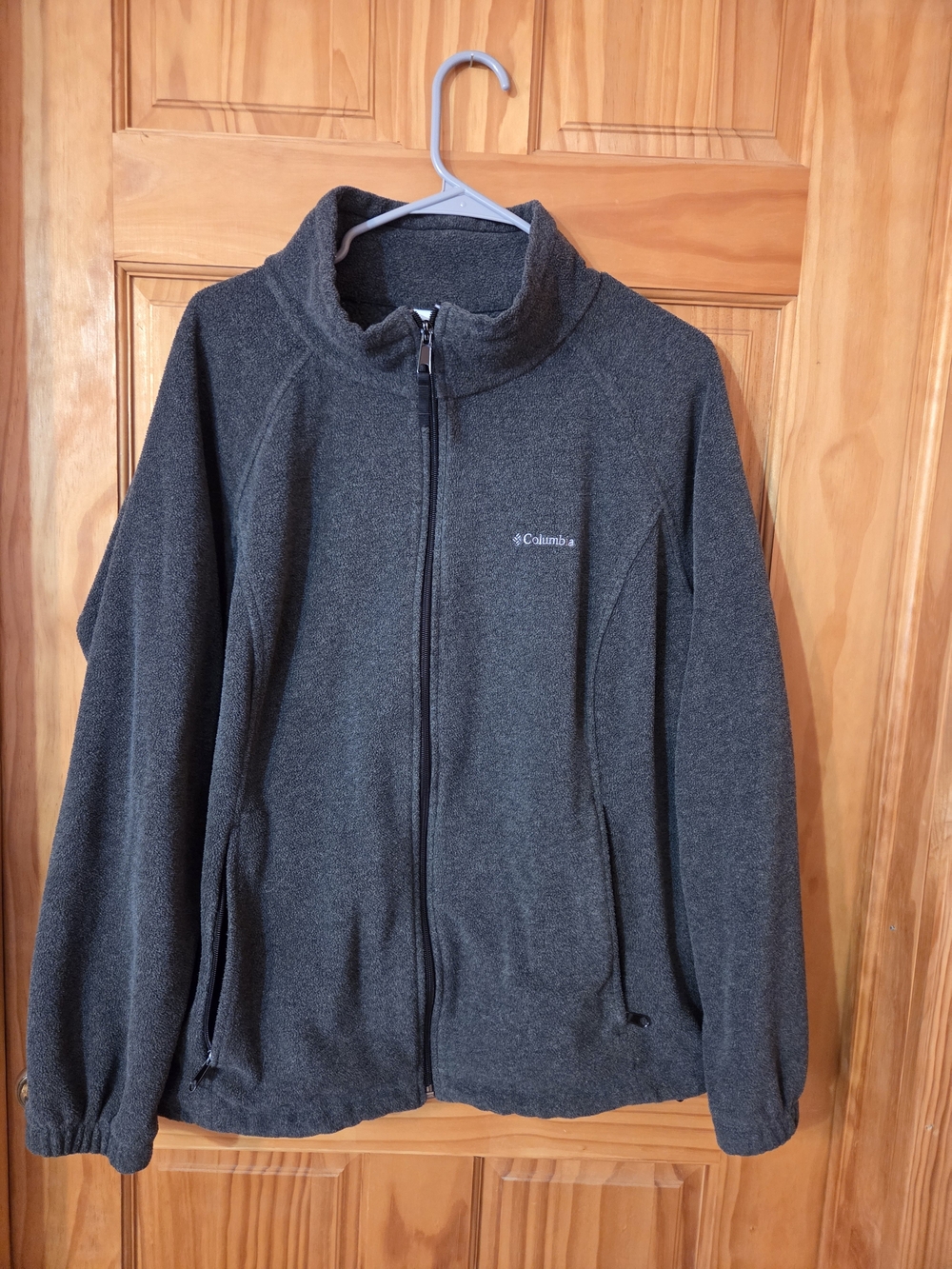 Columbia Charcoal Full-Zip Fleece Jacket - Picture 2 of 4